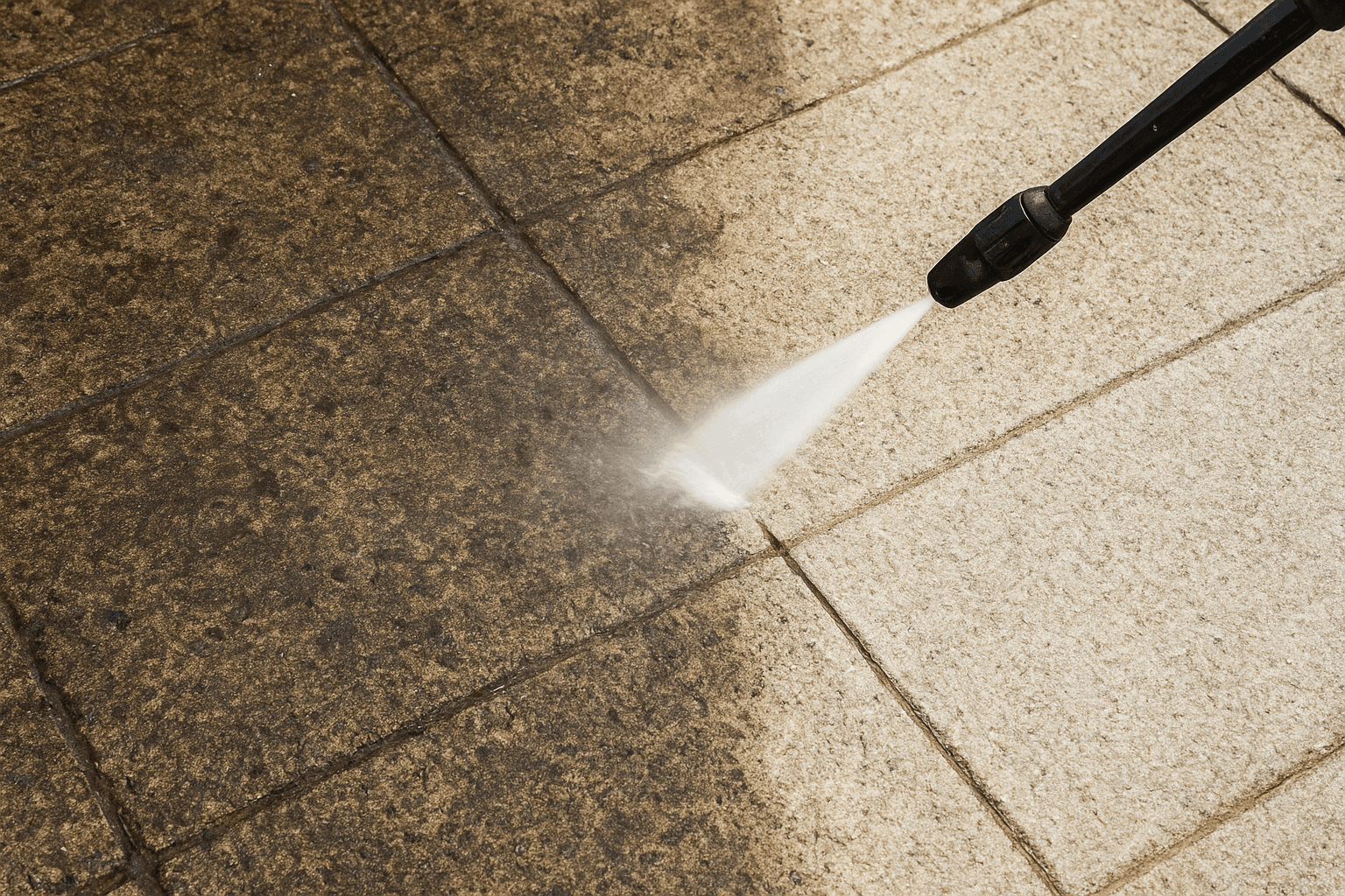 Illustration of Pressure Washing