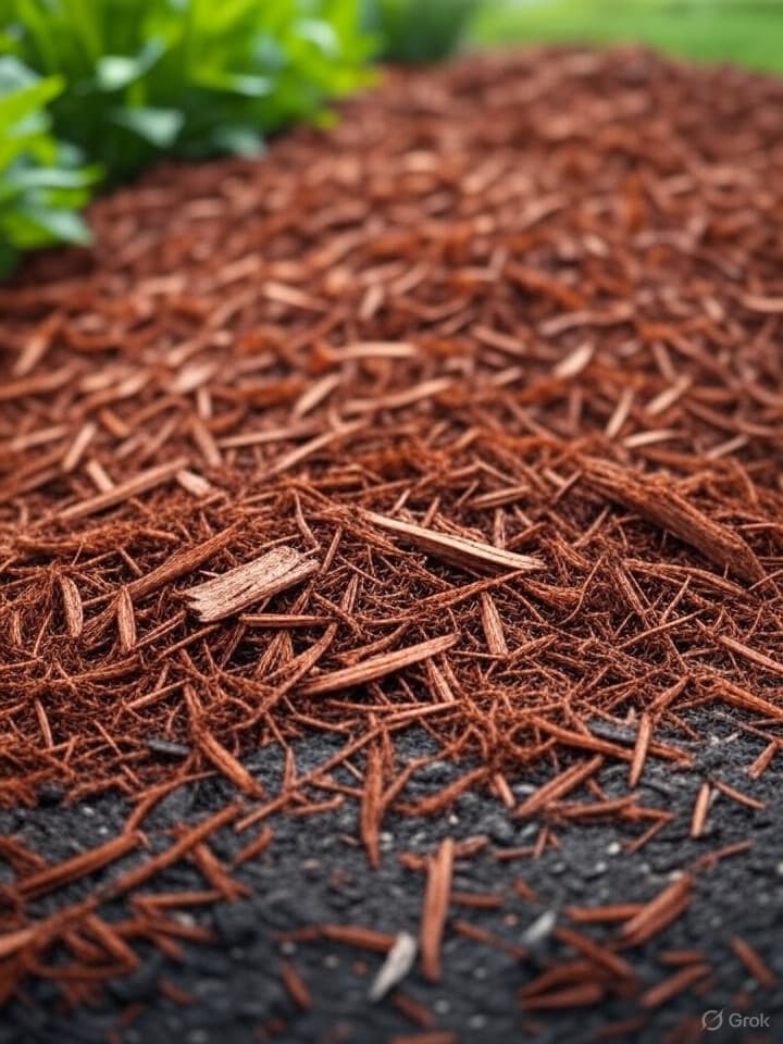 Illustration of Mulching